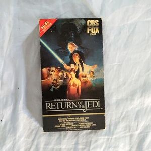 The return of the Jedi Vhs